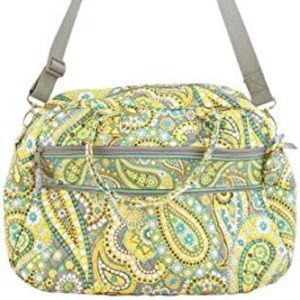 Vera Bradley Weekender Bag in Lemon Parfait